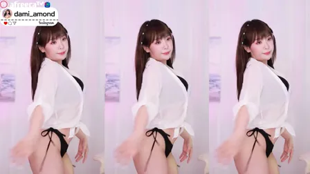 Afreecatv퀸다미加特林热舞视频穿裙子20220506Hot Dance